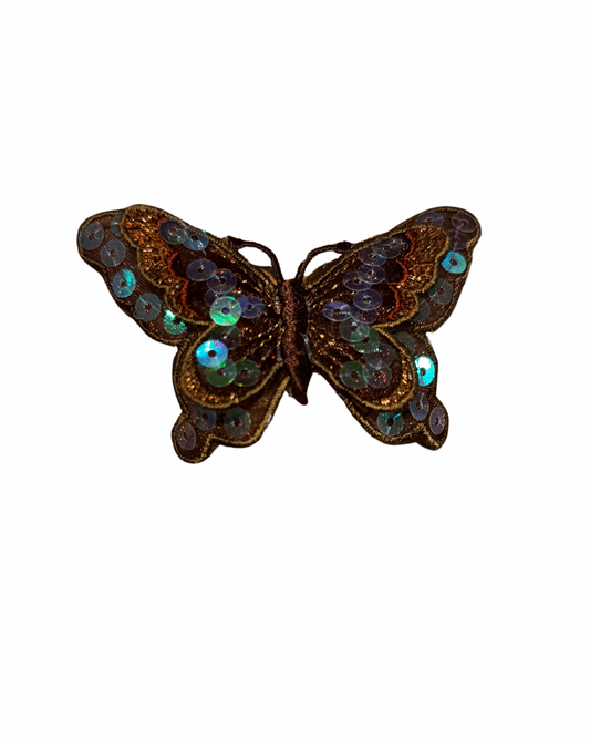 Brown Butterfly Motif