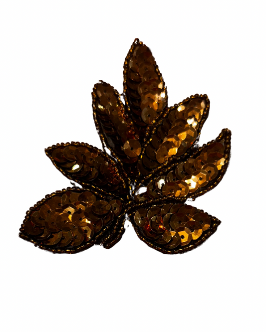 Brown Leaf Motif