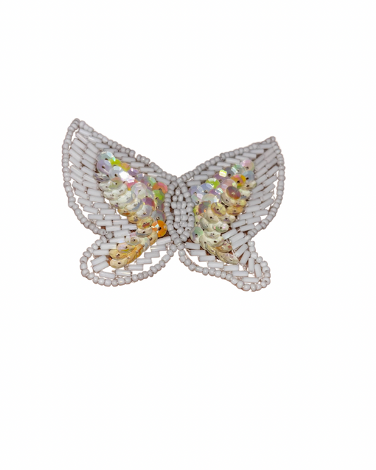 White Butterfly Motif